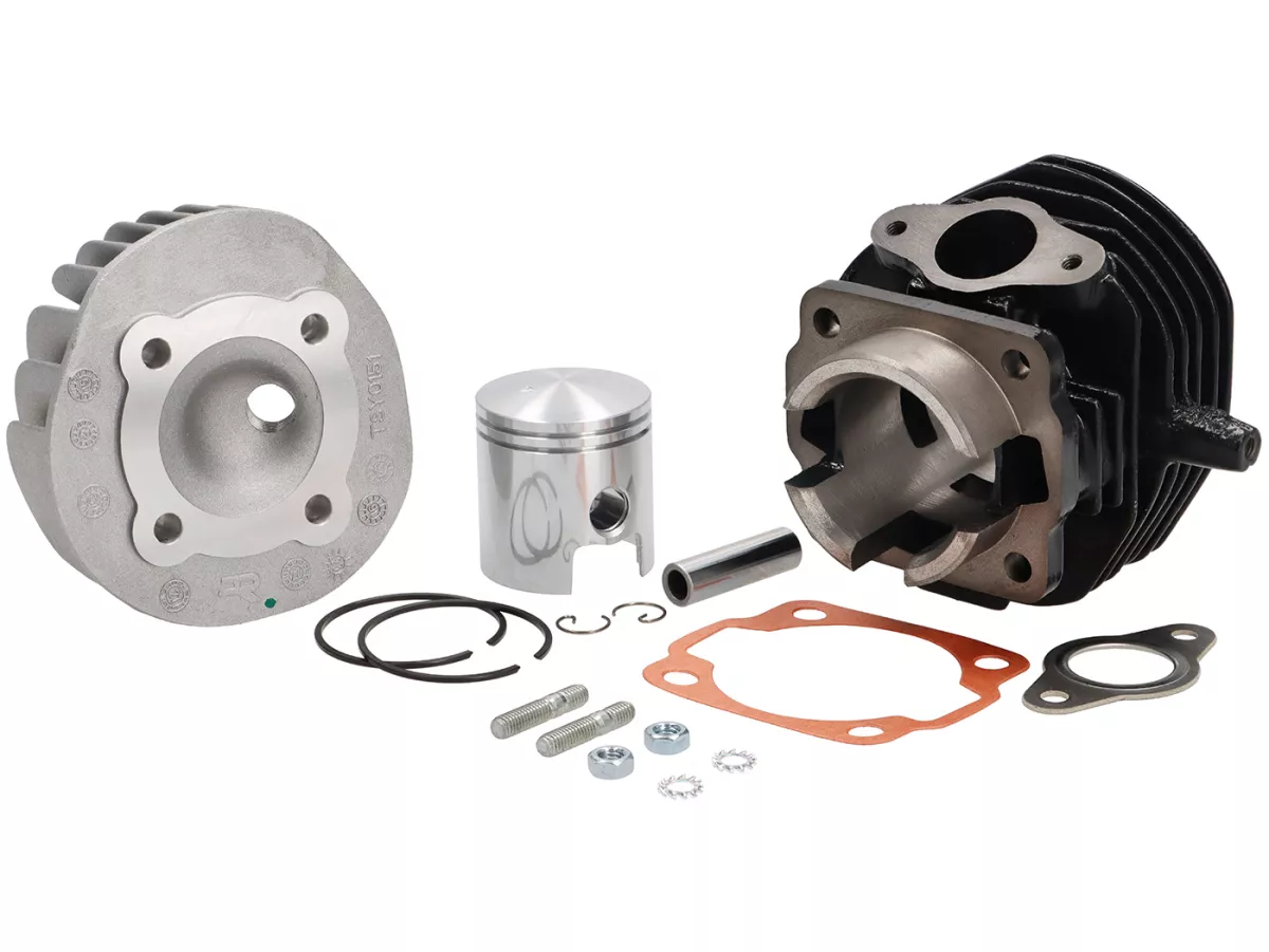 Cylinder -DR 75 cc 3 Transfer Ports- Vespa V50, PK50