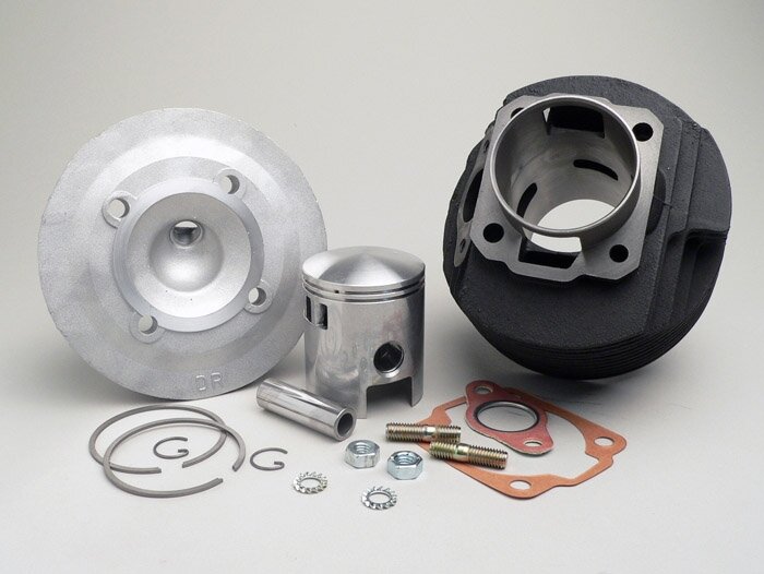 Cylinder -DR 133 ccm 3 överföringsportar- Vespa PV125 ,ET3 125, PK80-125