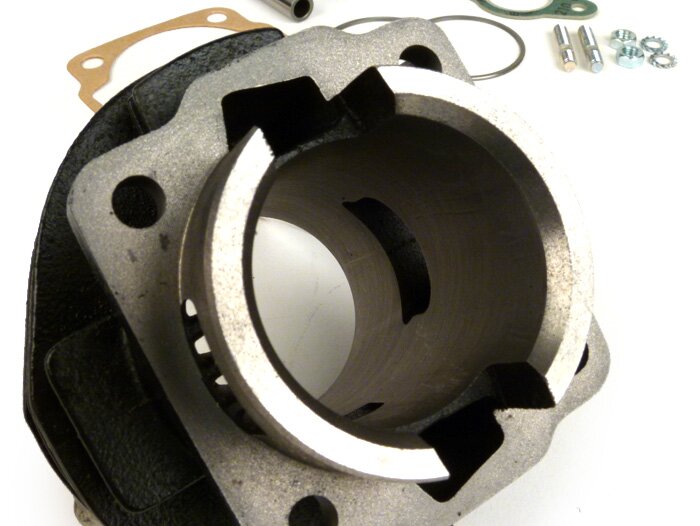 Cilindro -DR 75 ccm 6 porte di trasferimento- Vespa V50, PK50