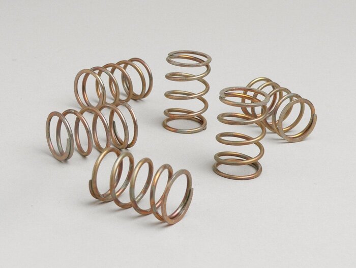 Cluch spring set -DR- Vespa PX (-1995), Cosa (-1995), Sprint, Rally, GL, Super, GT, GTR, GS150/GS3 VS1-5, GS160/GS4 VSB, VNA, VNB, VBA, VBB, VN1 (06001-), VN2, VB, VL, VL - 6 pcs
