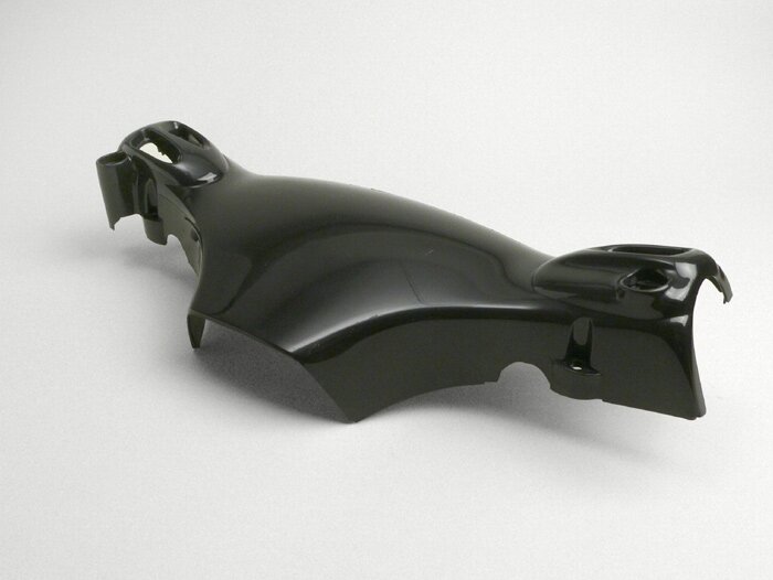 Speedo bezel -PIAGGIO- Vespa ET2, ET4 - grey plastic, unpainted
