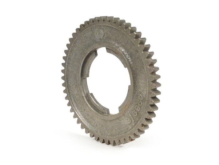 2nd gear cog -PIAGGIO, 3-speed gearbox- Vespa PK HP - 52 teeth