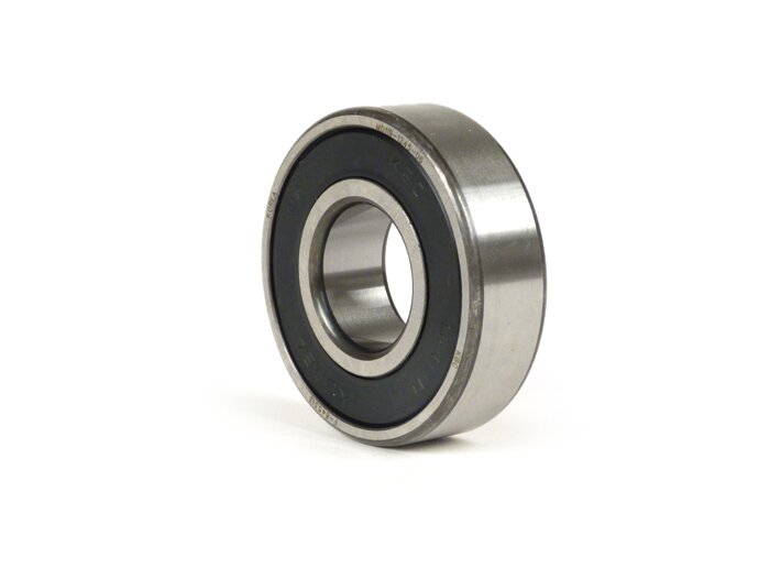 Ball bearing -PIAGGIO 6204 2RS (both sides sealed)- (20x47x14mm) - (used for drive shaft Vespa PX, T5 125cc, Cosa, Vespa Rally180 (VSD1T), Vespa Rally200 (VSE1T), Sprint150 (VLB1T), TS125 (VNL3T), GT125 (VNL2T), GTR125 (VNL2T) - drive shaft Piaggio 50-180