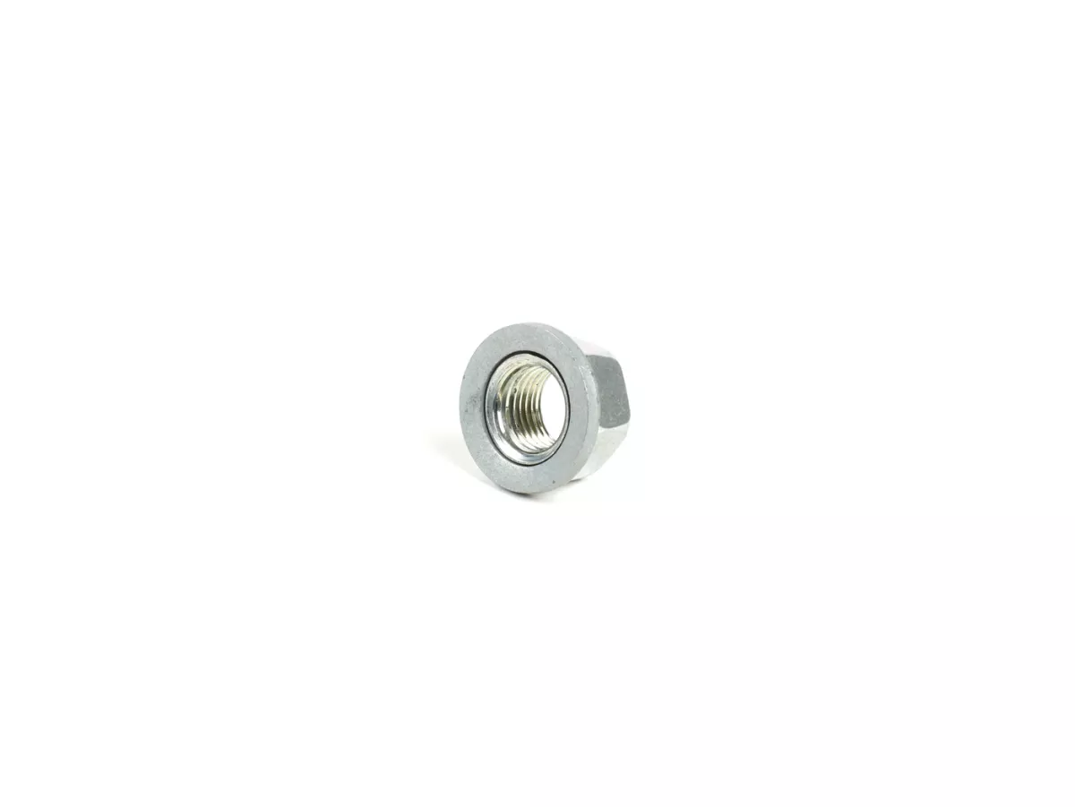 Nut M12 x 1.25 with pivoting collar for Piaggio 125-180 ccm