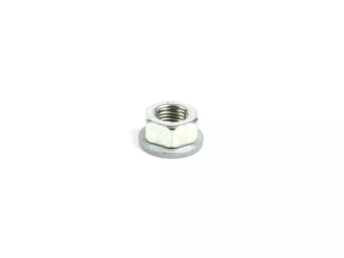 Nut M12 x 1.25 with pivoting collar for Piaggio 125-180 ccm
