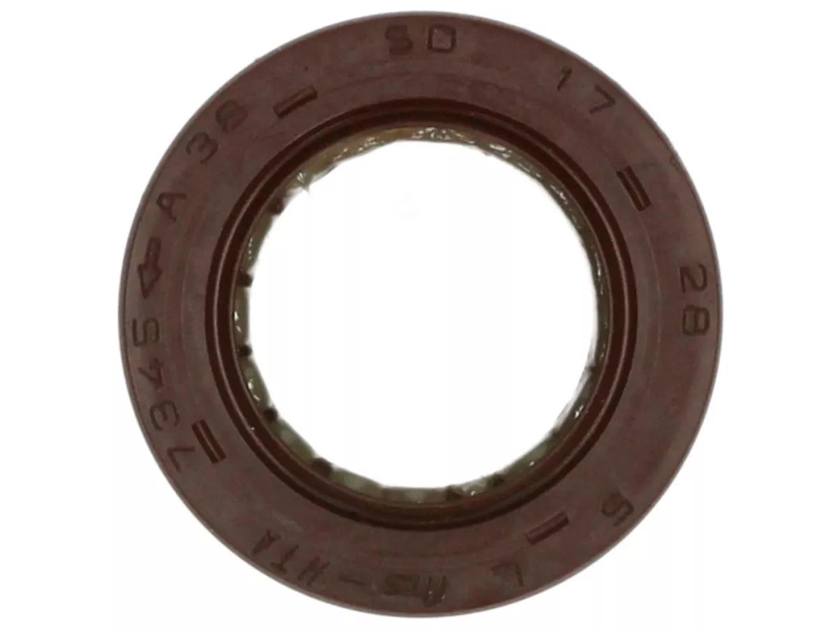 Joint spi 28x17x5mm - (monté sur axe d'entrée de boite de vitesses Piaggio 50 cc 2-temps (depuis 1998), Piaggio 50-100 cc 4-temps)