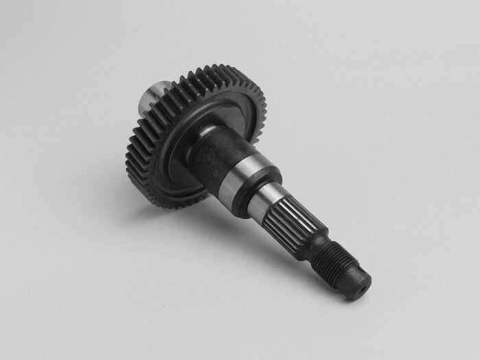 Bakhjulsaxel -PIAGGIO- Piaggio 50 ccm 2-takt, Piaggio 50 ccm 4-takt - 49 tänder, Ø 24mm, 148mm