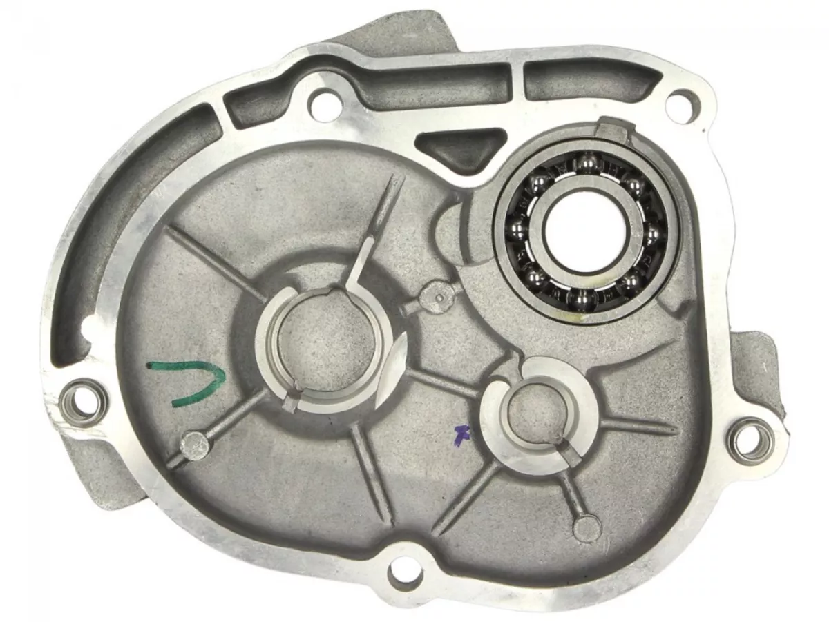 Tapa de la caja de cambios -PIAGGIO- Vespa ET2 50 (ZAPC12000, ZAPC16000, ZAPC38100), Vespa ET4 50 50 (ZAPC26000, ZAPC26100), Vespa LX 50 (ZAPC38101, ZAPC38104, ZAPC38300, ZAPC38400, ZAPC38700, ZAPC38900), Vespa LXV 50 (ZAPC38102, ZAPC38902), Vespa Primave