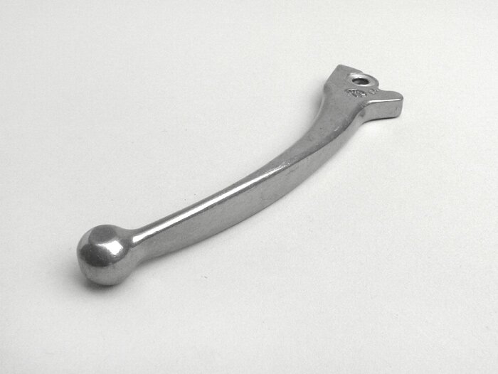 Palanca de freno -CALIDAD OEM tipo Grimeca- Vespa PX DISC (a partir de 1998), LML Star, Stella - Plata