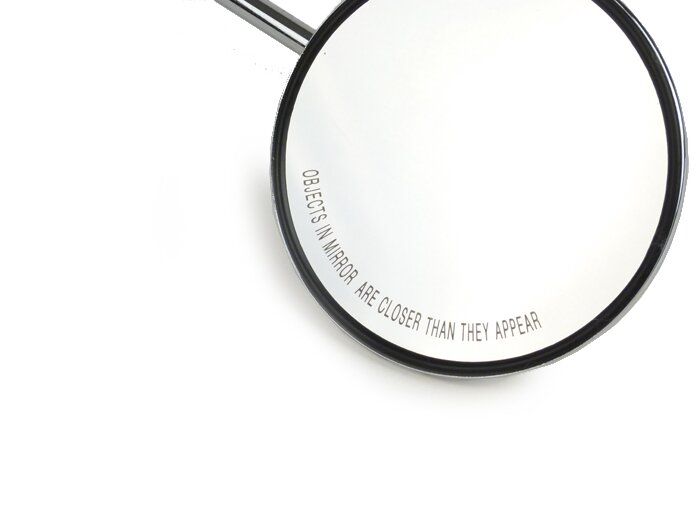 Mirror -PIAGGIO- Vespa PX EFL, T5 125ccm, Chrome - right hand side