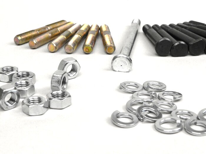 Jeu axes moteur - vis de carter moteur -PIAGGIO- Vespa PX (-1984), Rally180 (VSD1T), Rally200 (VSE1T), Sprint150 (VLB1T), TS125 (VNL3T), GT125 (VNL2T), GTR125 (VNL2T), GL150 (VLA1T), Super, VNA, VNB, VBA, VBB