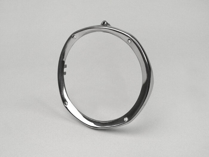 Anillo embellecedor de faro -IMPORT- Lambretta LIS, SX, TV 3 - acero inoxidable