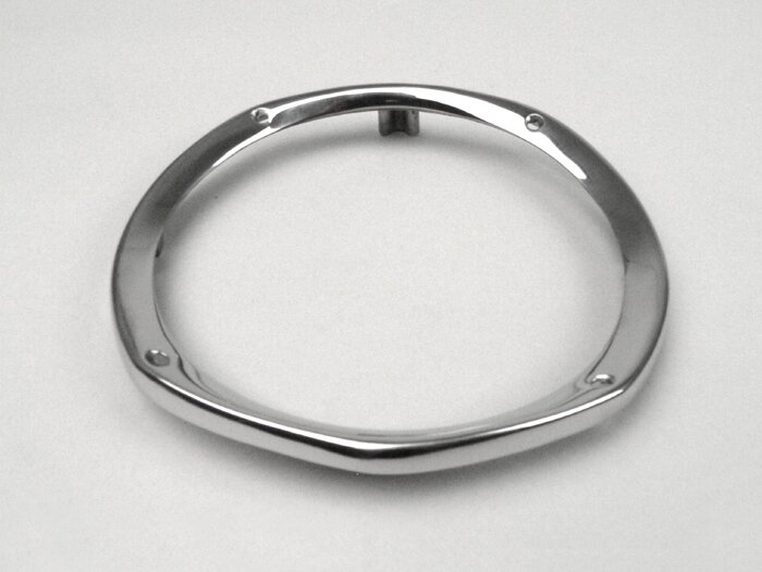 Anillo embellecedor de faro -IMPORT- Lambretta LIS, SX, TV 3 - acero inoxidable