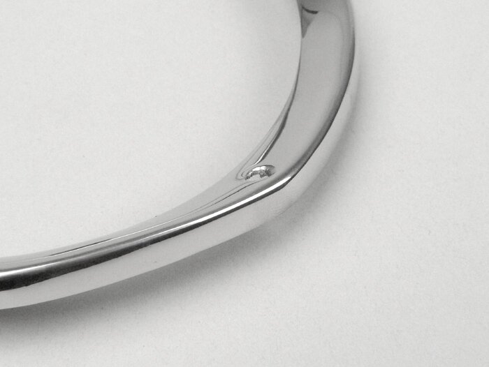 Anillo embellecedor de faro -IMPORT- Lambretta LIS, SX, TV 3 - acero inoxidable