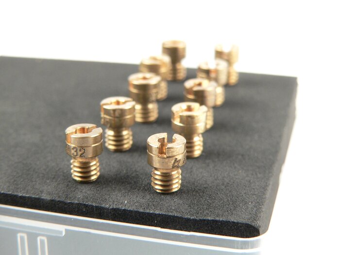 Sekundär munstyckssats -BGM PRO för Dellorto (typ: 11600) 4mm- (30-52) (30-32-35-38-40-42-45-48-50-52)