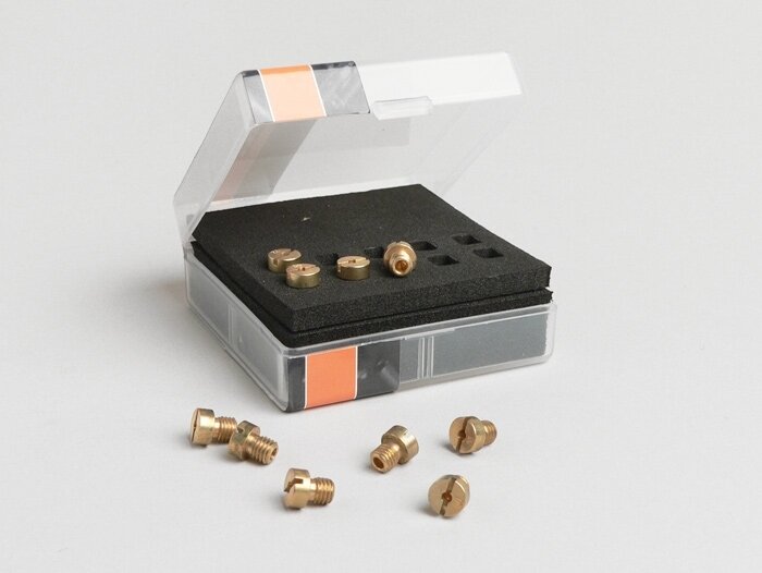 Hoofdsproeier set -BGM PRO voor Dellorto (type: 1486) 5mm- (125-147) - (125-128-130-132-135-138-140-142-145-147)