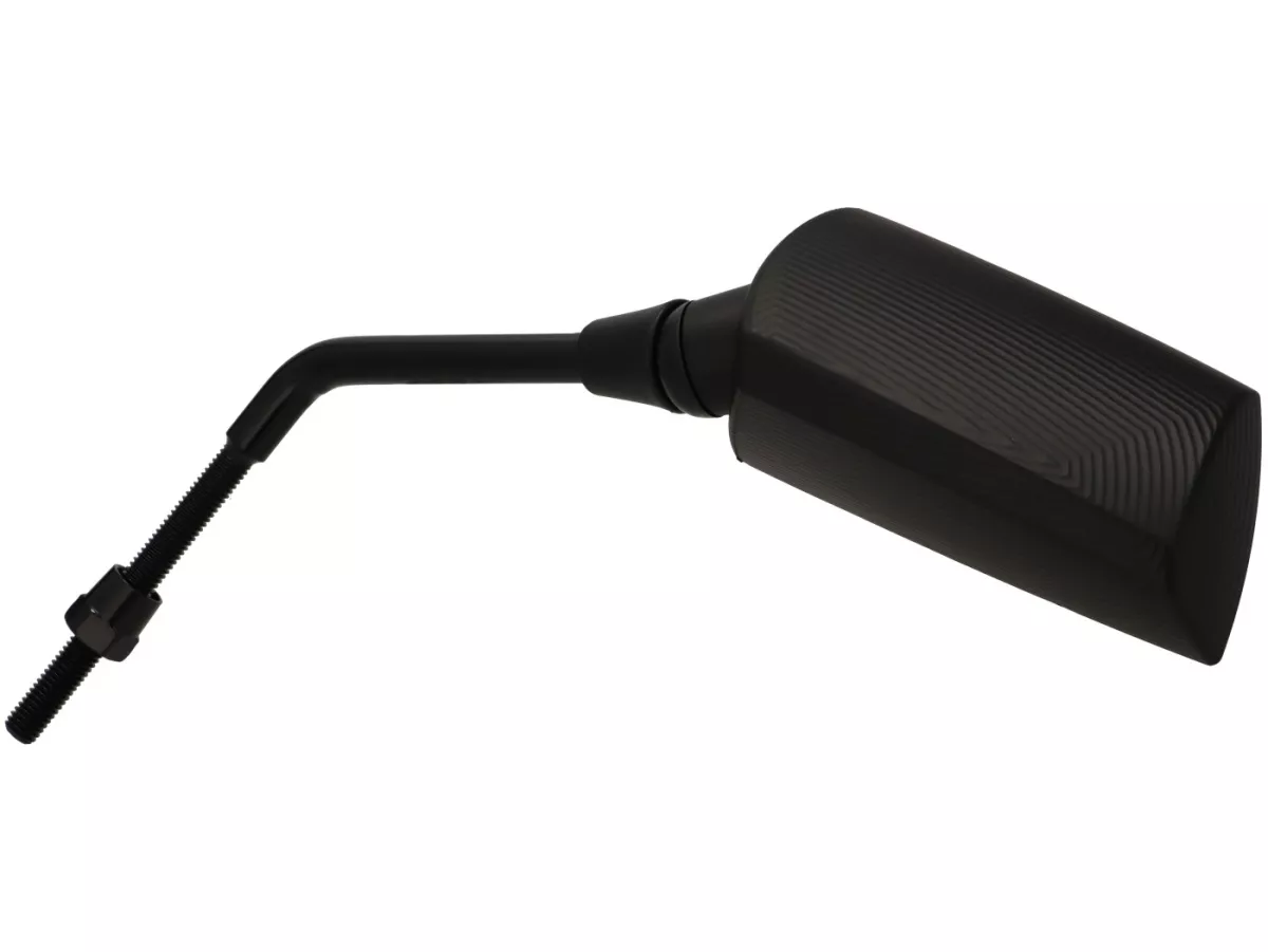 Specchio -F1 2K10- Filettatura M8 x 75mm - Nero / sinistra