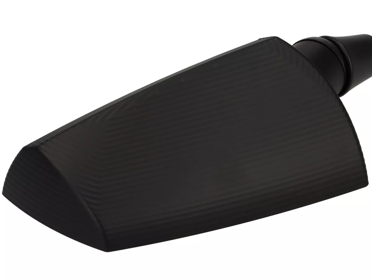 Specchio -F1 2K10- Filettatura M8 x 75mm - Nero / sinistra