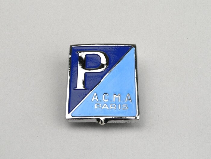 Cascade belettering -VESPA- Piaggio A.C.M.A. Parijs rechthoek - Vespa ACMA - buigen tabbladen