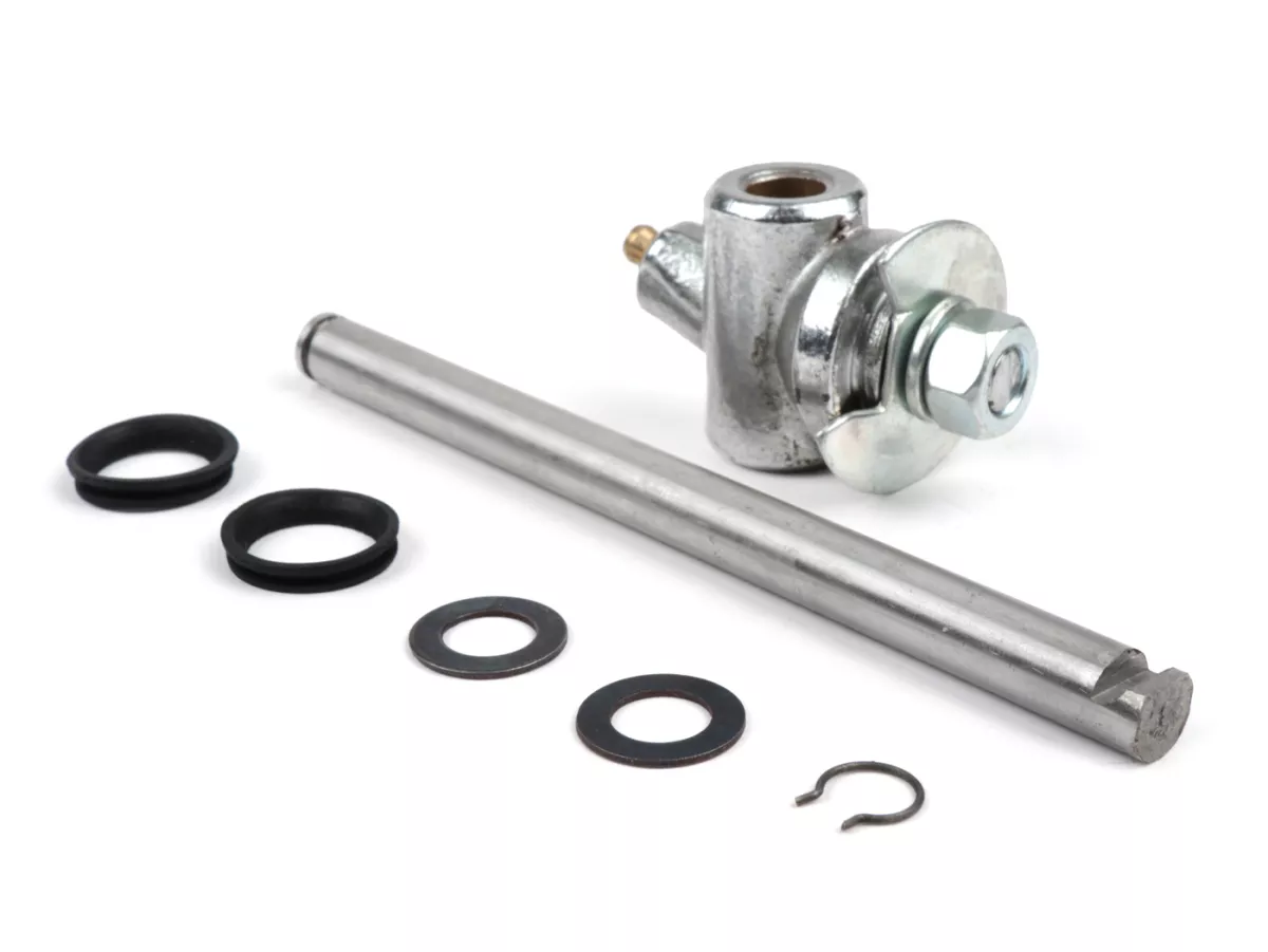 Juego de tornillos de pastillas de freno delanteras / soporte de muelle -CALIDAD OEM- Vespa Sprint (a partir de 1969), GT125 (a partir de 1969), Super (a partir de 1969), GTR125 (VNL2T), TS125 (VNL3T), Rally180 (VSD1T), Rally200 (VSE1T)