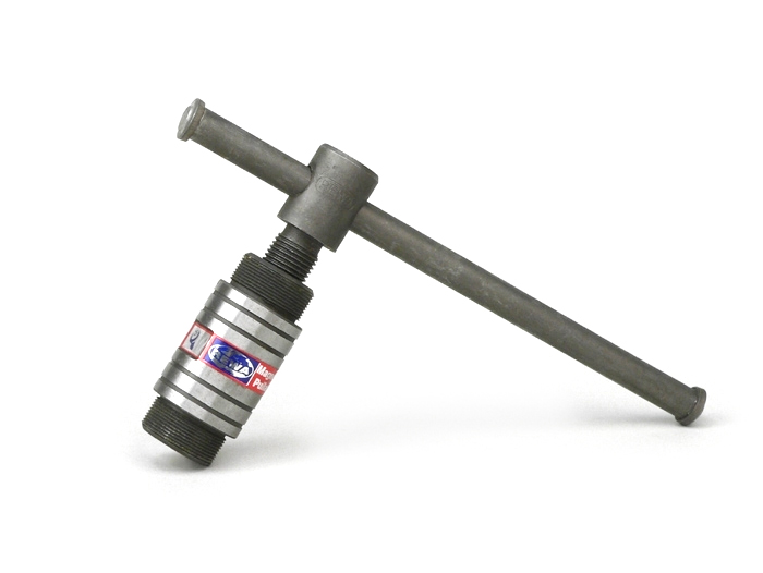 Extractor -IMPORT- M28 x 1.0 (externo) HD- (tipo pole wheel puller Vespa PX, PK, Piaggio 125-180 ccm 2-stroke)