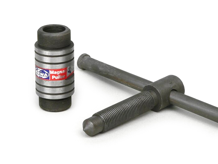 Extractor -IMPORT- M28 x 1.0 (externo) HD- (tipo pole wheel puller Vespa PX, PK, Piaggio 125-180 ccm 2-stroke)
