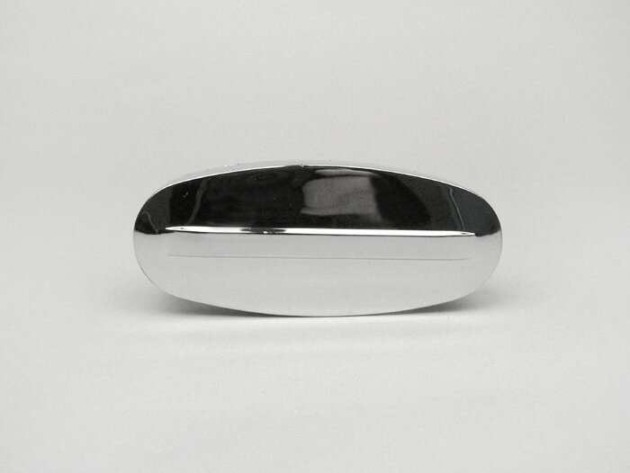 Swingarm cover -IMPORT- Vespa PX from 1982-1998, Cosa 1°Series - Chrome