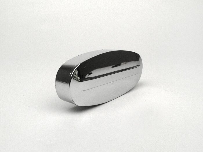 Swingarm cover -IMPORT- Vespa PX from 1982-1998, Cosa 1°Series - Chrome