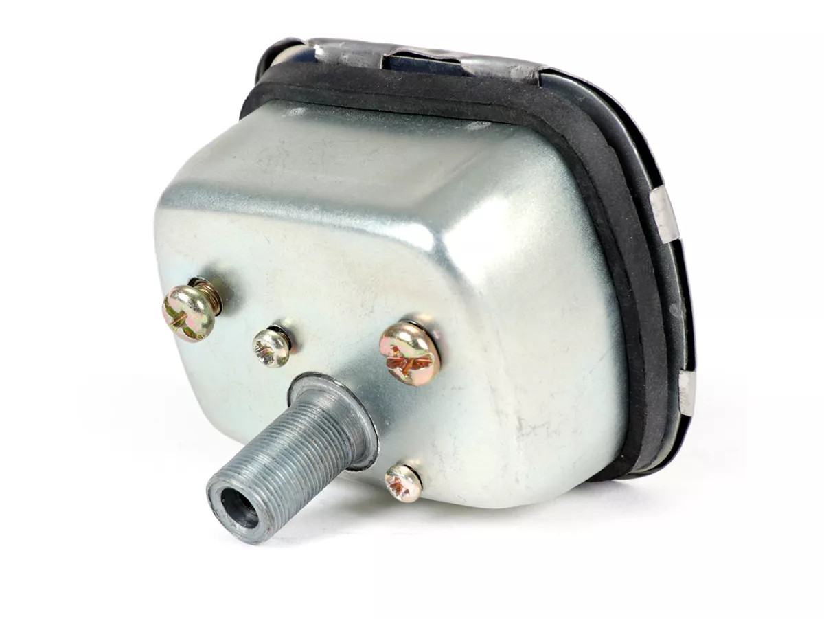 Snelheidsmeter -IMPORT- Vespa VL1-VL3, ACMA, Faro Basso, Struzzo - (90km/h) Grijs