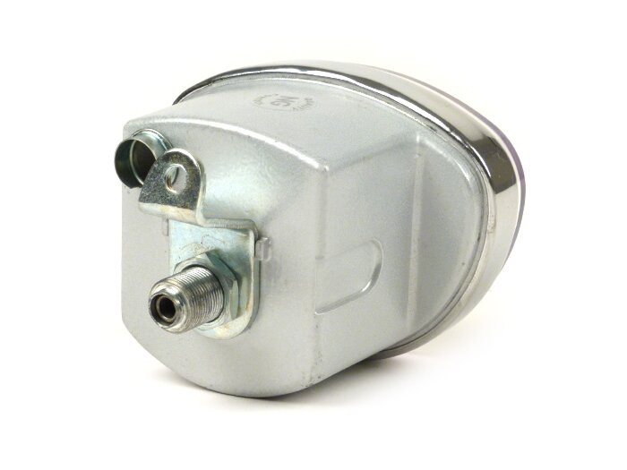 Snelheidsmeter -PIAGGIO- Vespa Rally180 (VSD1T), Rally200 (VSE1T), Sprint, PV125 - 120km/h (witte wijzerplaat, zwarte cijfers)
