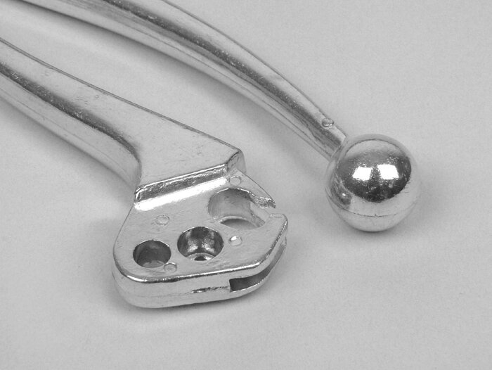 Brake lever - clutch lever -LAMBRETTA- LI (series 3), LIS, SX, TV (series 3), DL, GP - big ball end