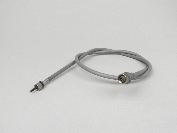 Cavo tachimetro -CIF- Vespa VNB5T 033017->, VNB6T, VBB2T 216001-> (8 pollici, quadrato superiore 2,7 mm, inferiore 2,7 mm)