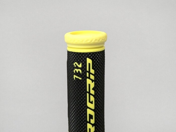 Pair of grips -PROGRIP 732 Gel Touch Ø=22/24mm- yellow