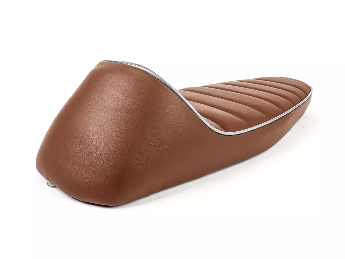 Kursi -FASTBACK 2.0- Vespa PK S, PK XL - Coklat / Abu-abu