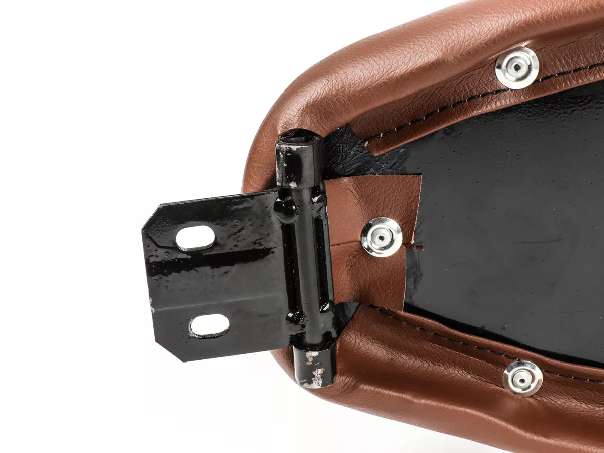 Kursi -FASTBACK 2.0- Vespa PK S, PK XL - Coklat / Abu-abu