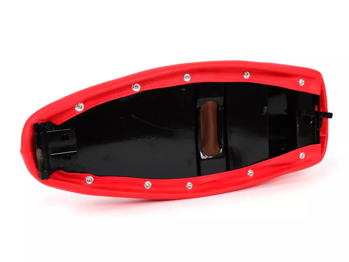 Selle -FASTBACK 2.0- Vespa V50, PV125, ET3 - rouge/blanc