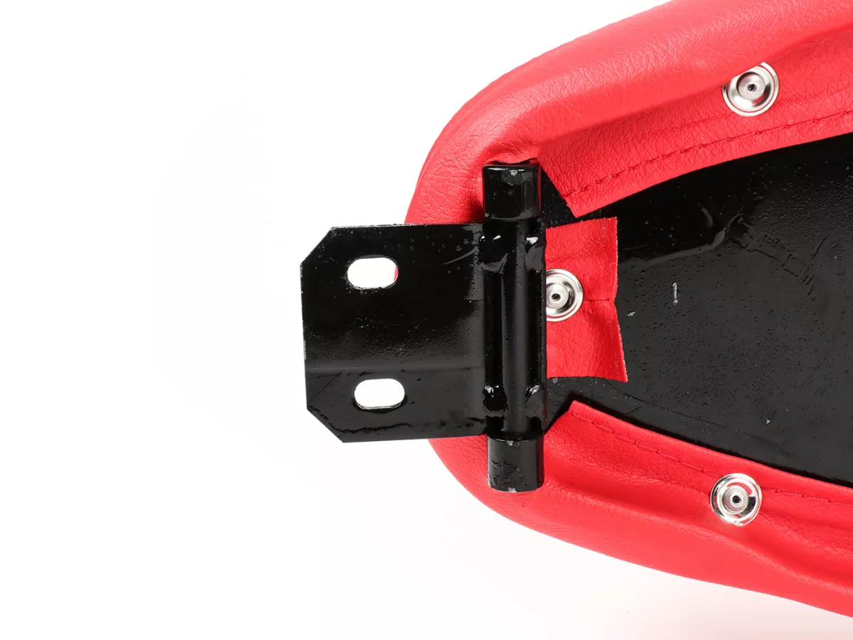 Zadel -FASTBACK 2.0- Vespa PK S, PK XL - Rood / Wit