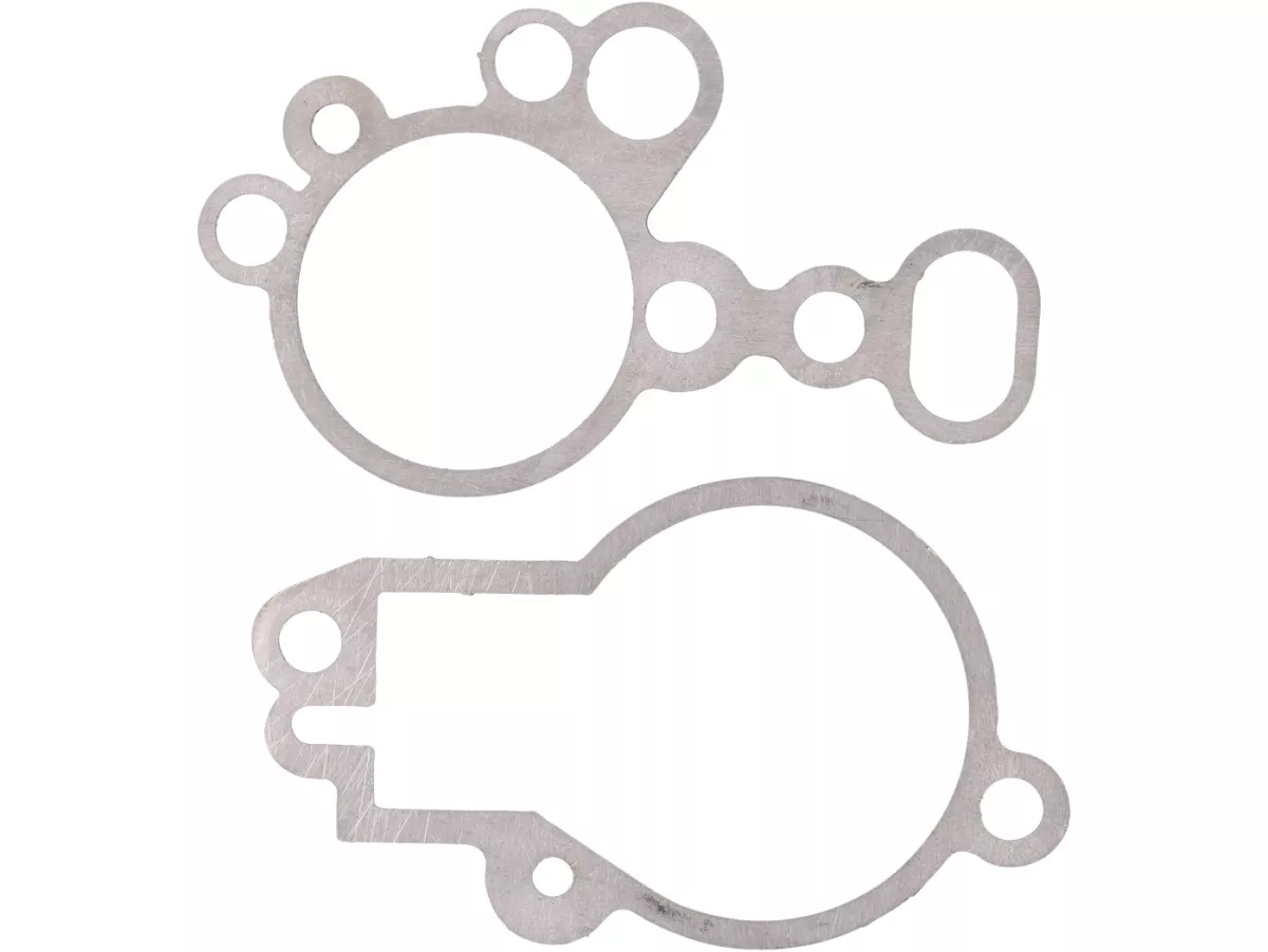 Spacer kit float chamber -BGM PRO- Dell'Orto SI20/20, SI24/24, SI26/26- Vespa Largeframe PX, Sprint, Rally, T5, Cosa, LML 2-stroke - stainless steel 2mm