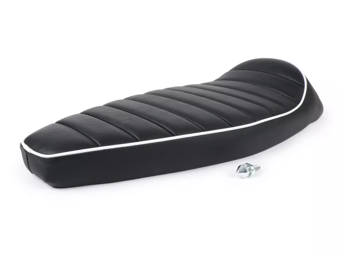 Kursi -FASTBACK 2.0- Vespa PX - Hitam / Putih