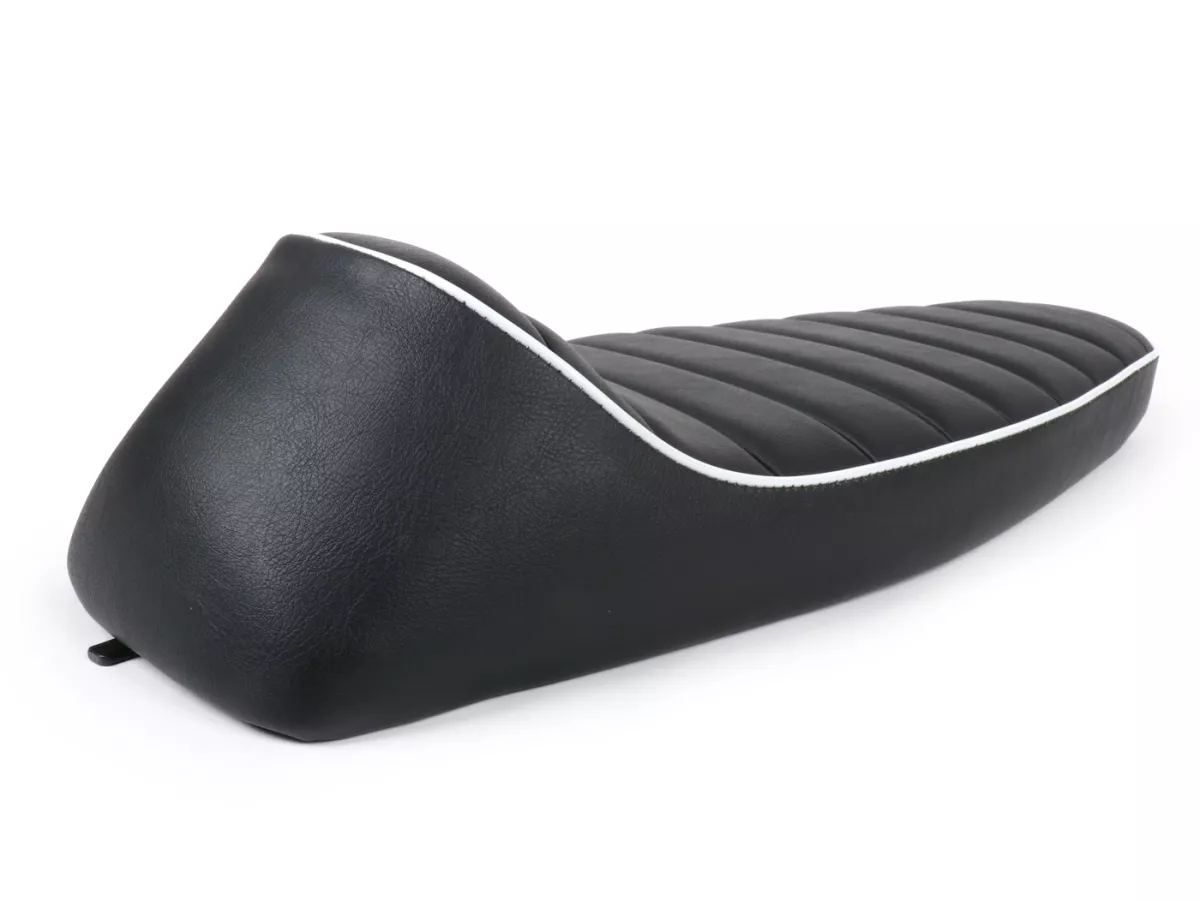 Selle -FASTBACK 2.0- Vespa PK S, PK XL - noir/blanc