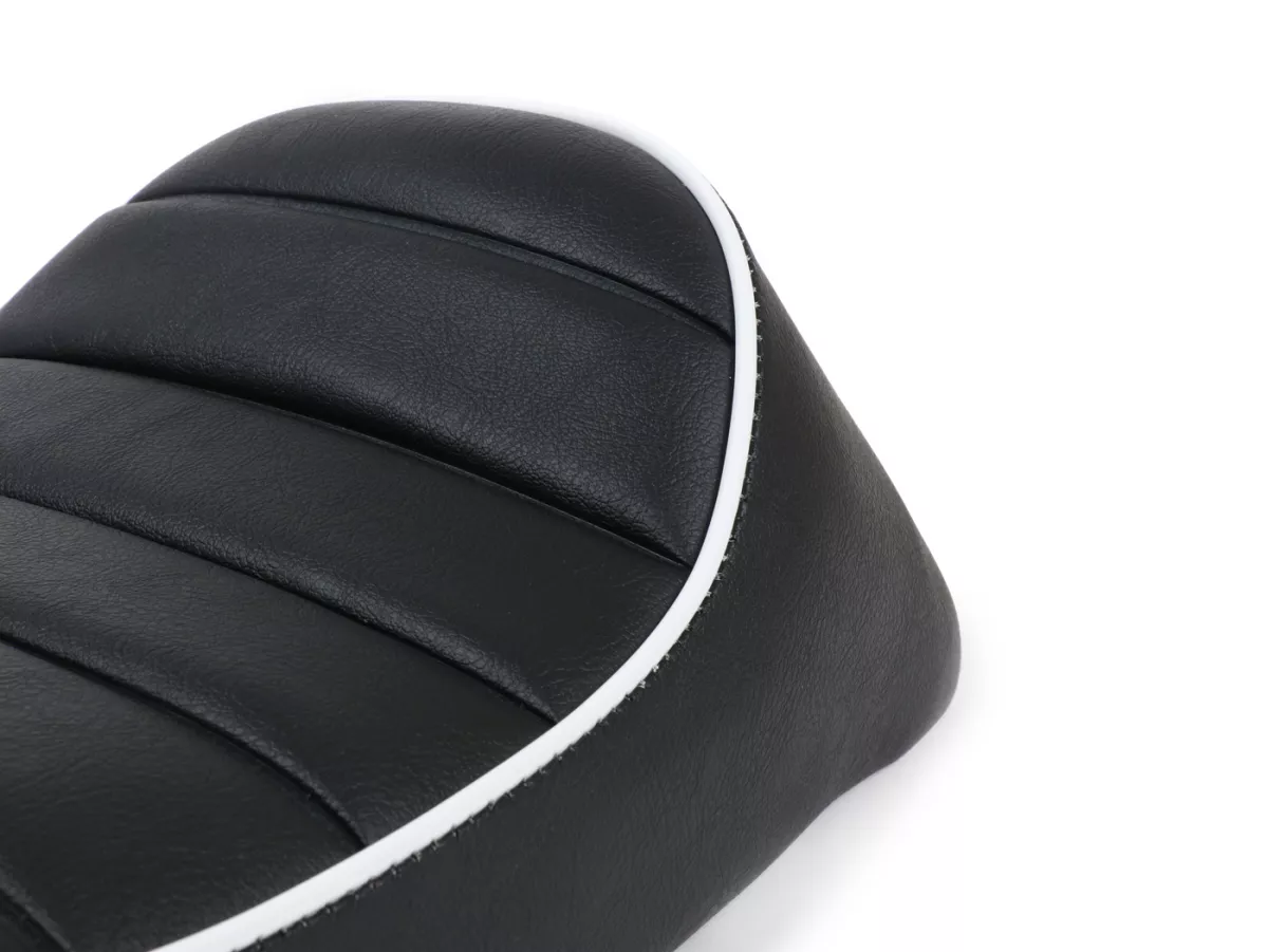 Selle -FASTBACK 2.0- Vespa PK S, PK XL - noir/blanc