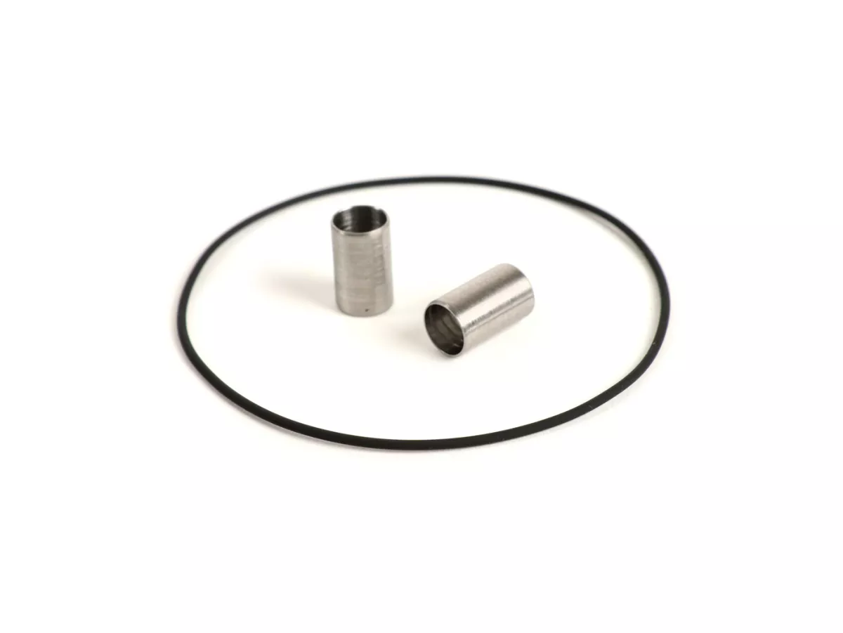 O-Ring 74,0x1,5mm inkl. Zentrierbuchsen-Set -MALOSSI FKM -(verwendet für Zylinderkopf Malossi 210 ccm Vespa PX, Rally180 (VSD1T), Rally200 (VSE1T), Cosa)