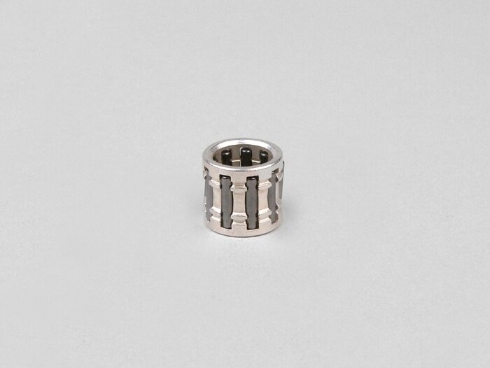 Drijfstanglager -ITALKIT (10x14x13mm)- Minarelli 50 ccm, Morini 50 ccm (type AH) - zilverkleurige kooi