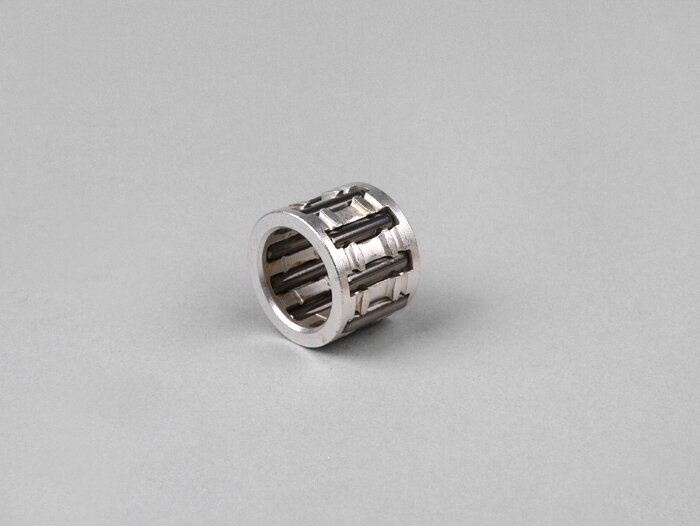 Bantalan batang penghubung -ITALKIT (12x17x13mm) - Minarelli 50 ccm (pin piston 12mm), Piaggio 50 ccm, Vespa 50 ccm, Honda 50 ccm, Kymco 50 ccm, SYM 50 ccm - sangkar perak
