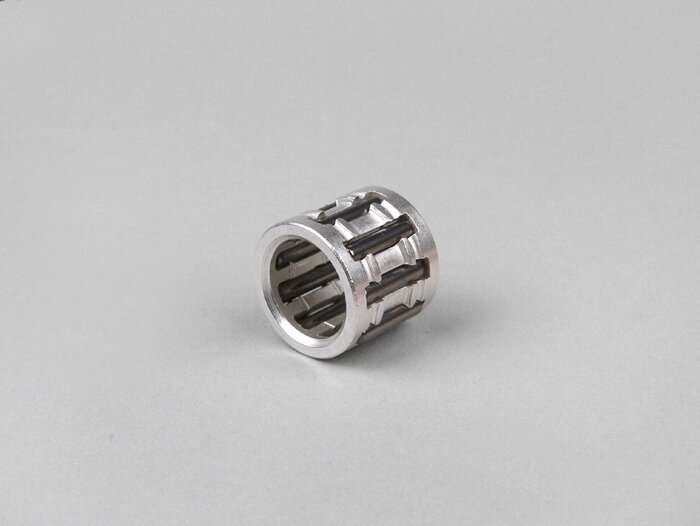 Cojinete de biela -ITALKIT (12x17x15mm)- Piaggio 50 ccm, Vespa 50 ccm - jaula plateada