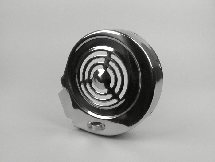 Cache turbine -LAMBRETTA version italienne- Lambretta LI, LIS, SX, TV (série 2, série 3), DL, GP - inox