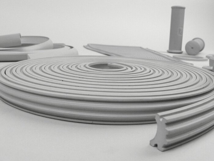 Rubber kit -VESPA- Vespa VNB, VBB - grey