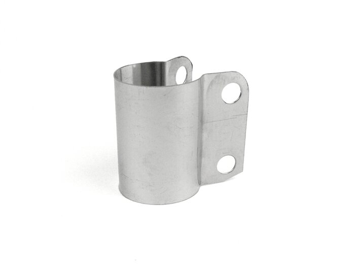 Shock absorber cover front -VESPA-Vespa PX80, PX125, PX150, PX200, T5 125cc - stainless steel