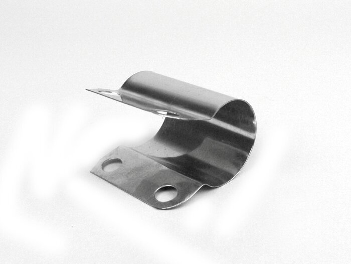 Shock absorber cover front -VESPA-Vespa PX80, PX125, PX150, PX200, T5 125cc - stainless steel