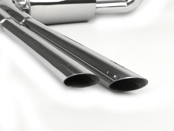 Pot d’échappement -Réplique inox- Vespa GS150 / GS3